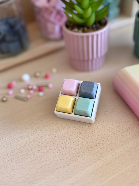 Clicker 4 Boutons Carré